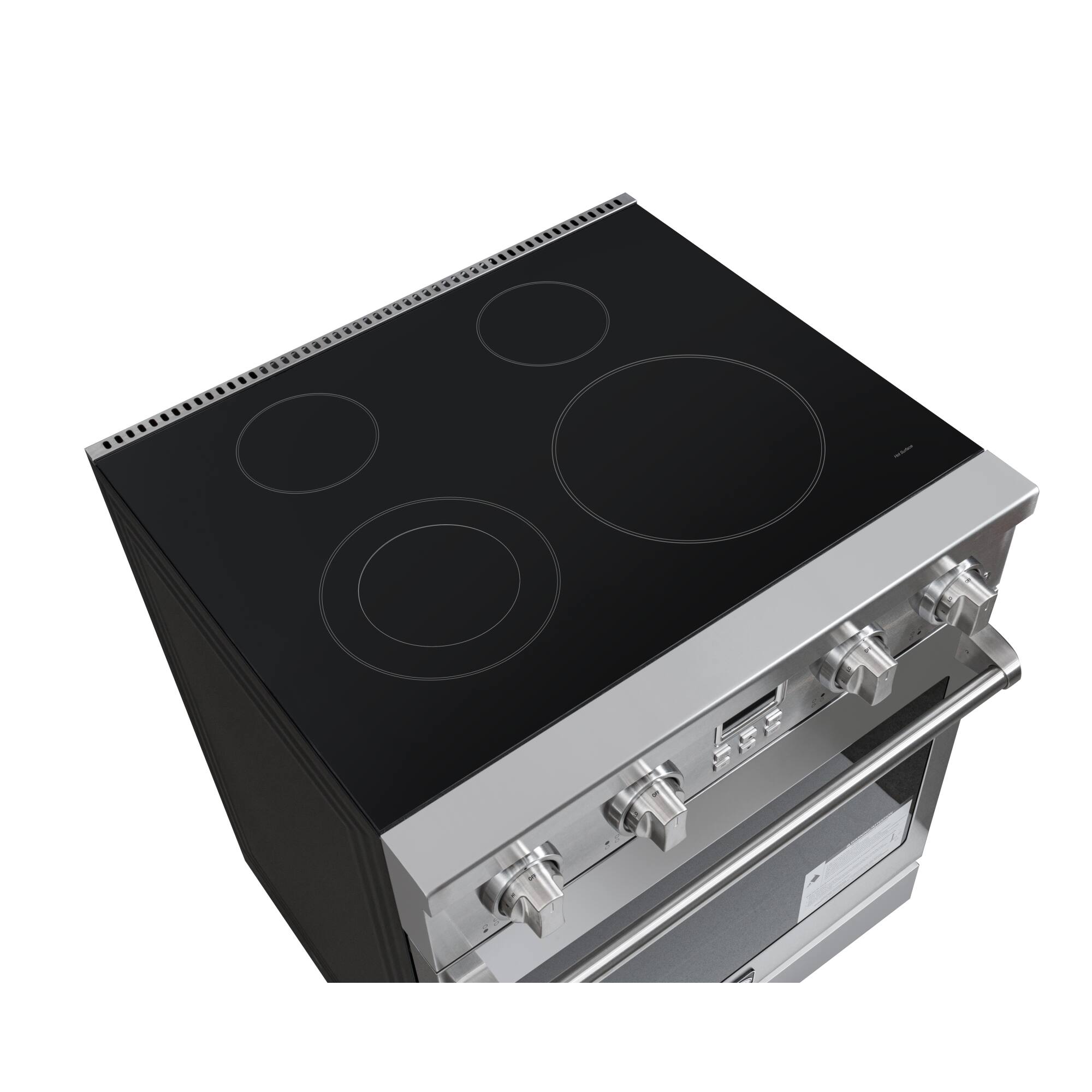 Alt View 3. Koolmore - 30 in. Professional Electric Range with 14900W of Power, 240V in Stainless-Steel (KM-EPR-30AP-SS) - Stainless-Steel.