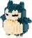 Front. Bandai - Snorlax - Pokémon - Nanoblock Pokémon Series 2.5" Figure.