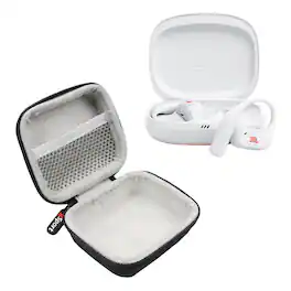 JBL Endurance Zone True Wireless Open Ear Sport Headphones with gSport Case - White