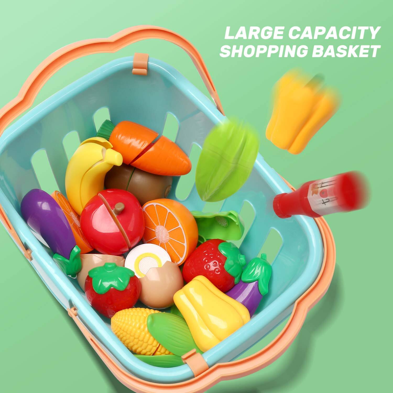 LARGE CAPACITY SHOPPING BASKET