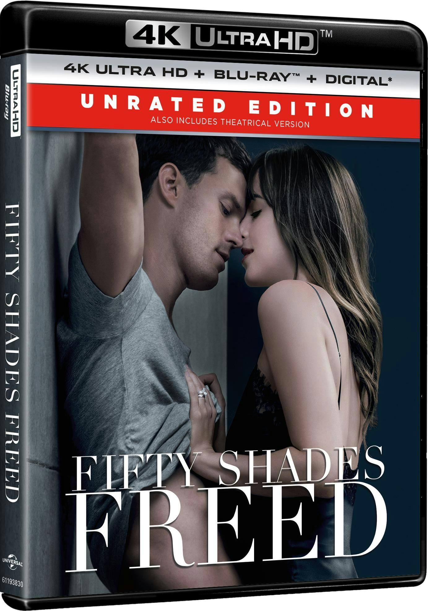 Angle. Fifty Shades Freed   - 4K Blu-Ray.