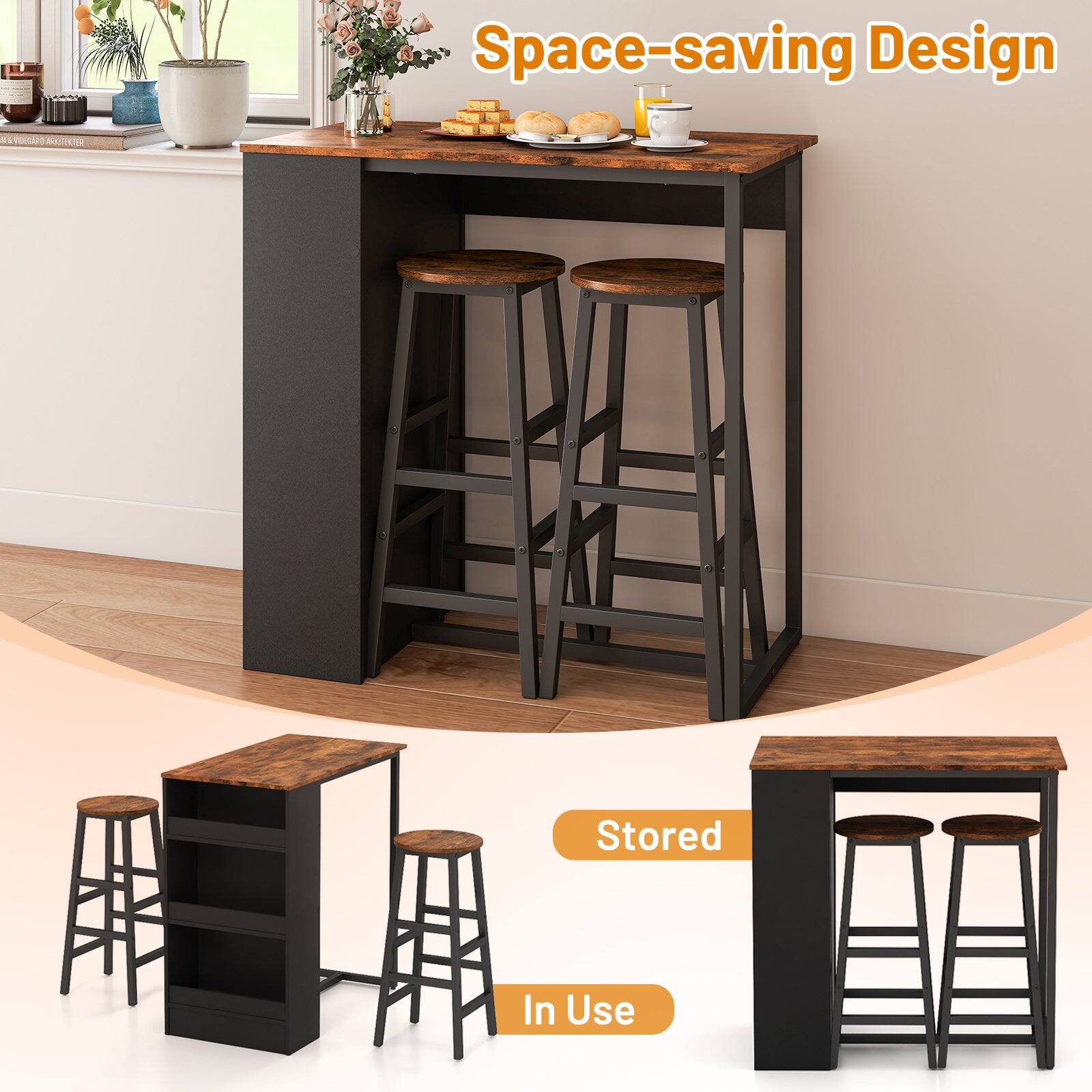 Space-saving Design

Stored

In Use