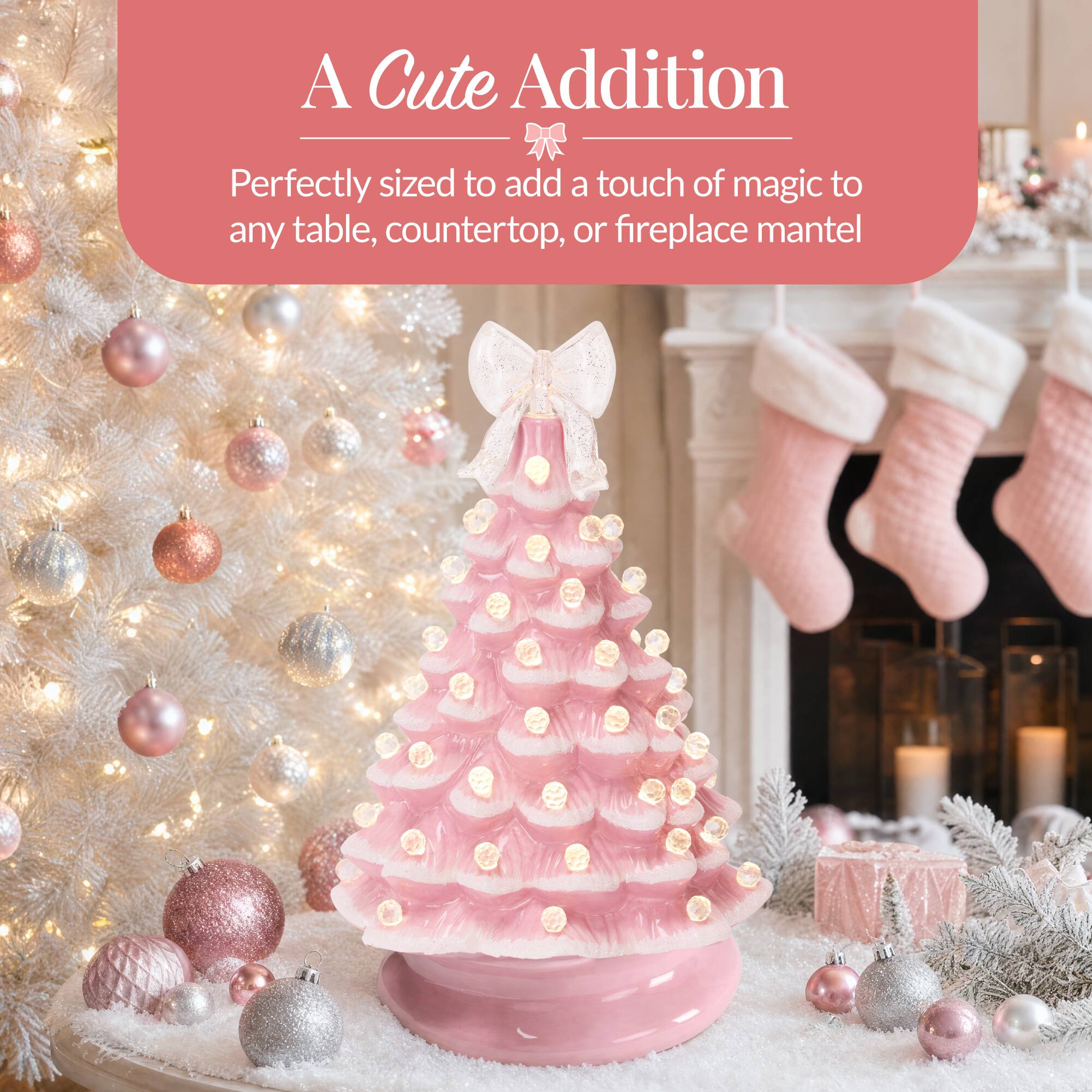 A Cute Addition

Perfectly sized to add a touch of magic to any table, countertop, or fireplace mantel