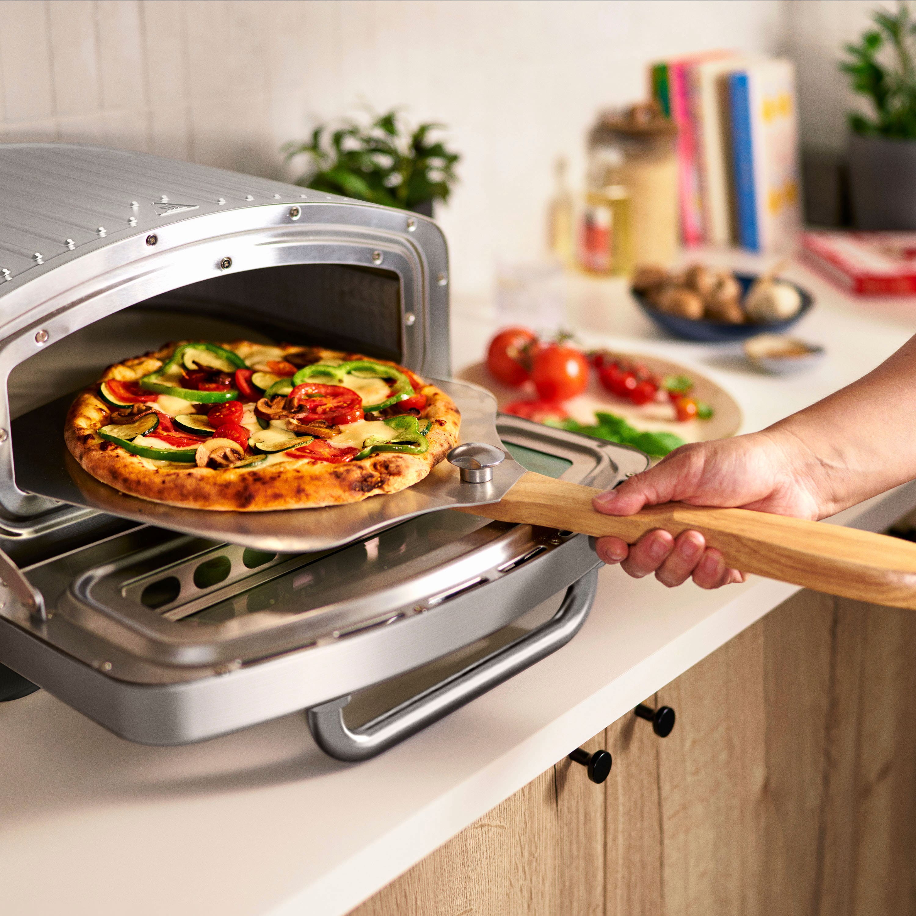 Alt View 14. bella PRO - Blaze Oven+: Pizza, Broil, Bake & Roast - Stainless Steel.
