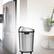Alt View 13. iTouchless - 18-Gal. Touchless Round Trash Can - Stainless Steel.