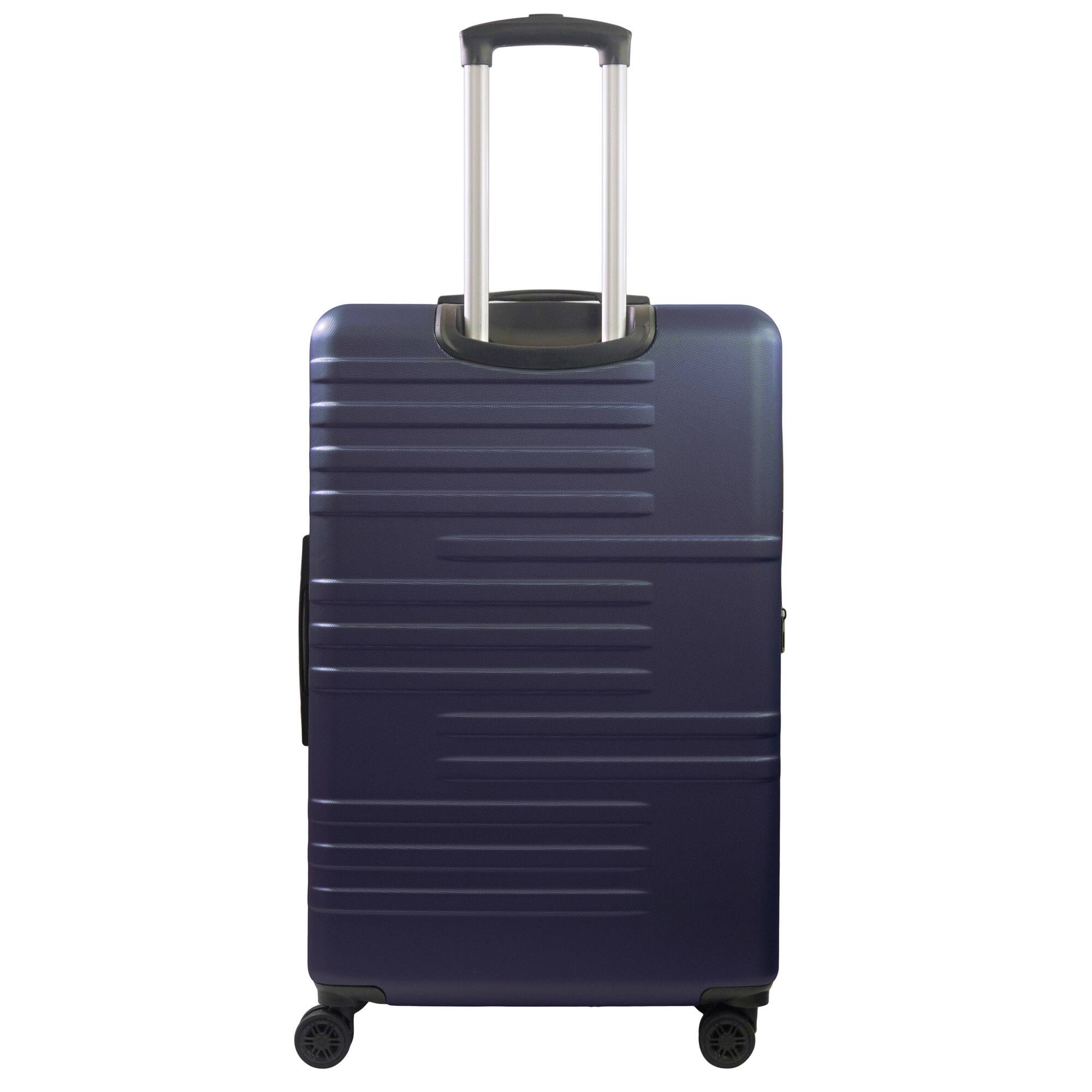 Back. American Dreamliner - 30" Hardside Luggage with Expansion - NAVY.