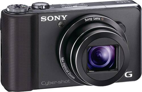 Best Buy: Sony Cyber-shot 16.2 Megapixel Compact Camera Black DSC-HX9V