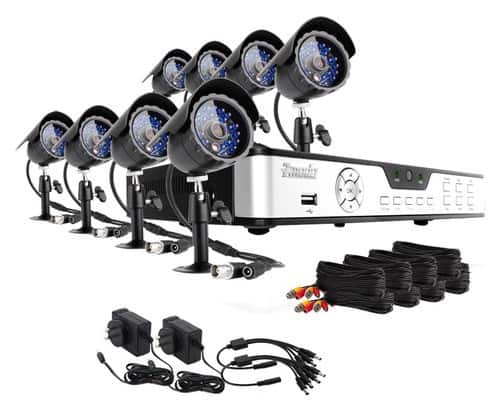 Best Buy: Zmodo 8-Channel, 8-Camera Indoor/Outdoor Security System ...