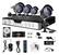 Alt View 11. Zmodo - 4-Channel, 4-Camera Indoor/Outdoor Security System - Black/Silver.