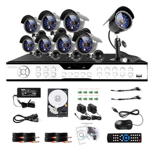 Best Buy: Zmodo 16-Channel, 8-Camera Indoor/Outdoor Security System ...