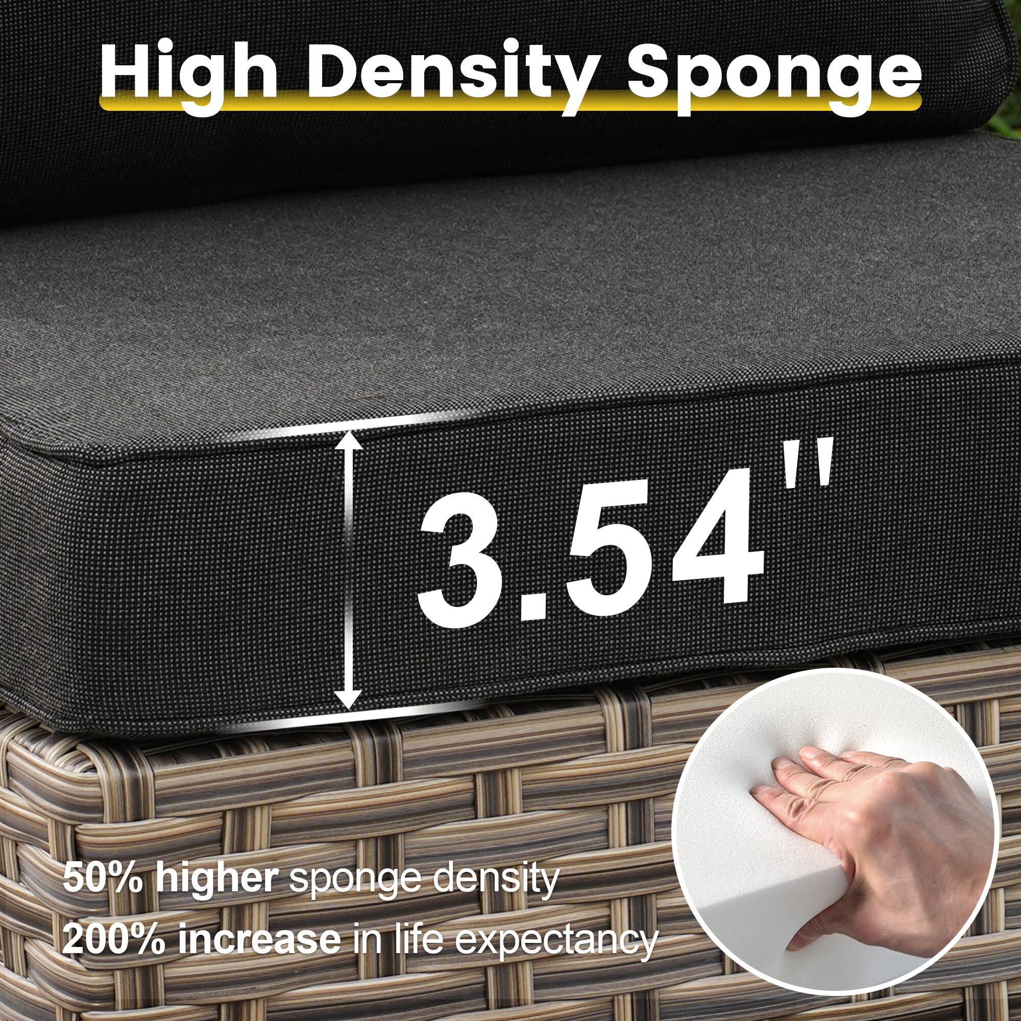 High Density Sponge

3.54"

50% higher sponge density
200% increase in life expectancy