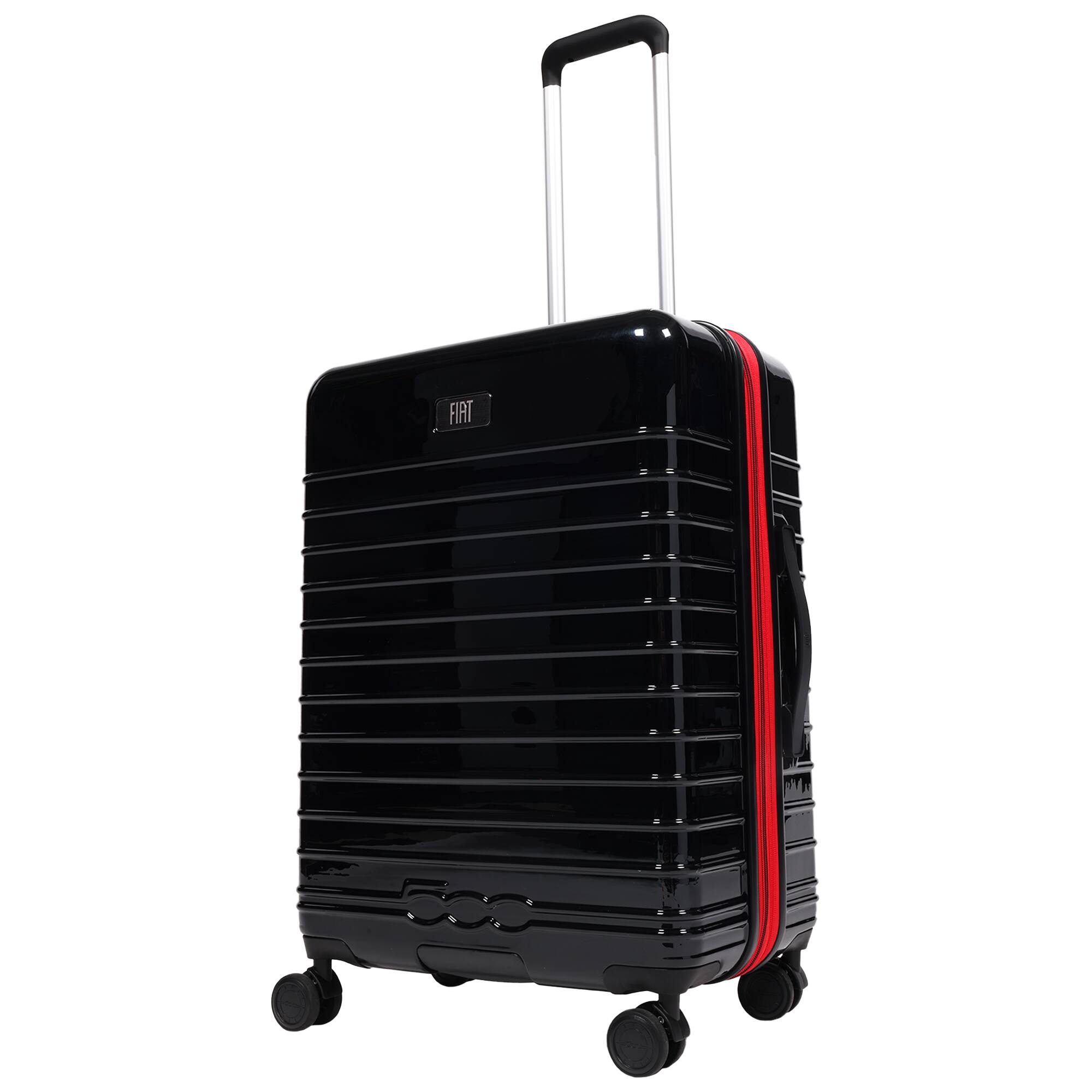 Angle. Ful - 26.5" Expandable Hardside Spinner Luggage - BLACK.