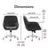Left. Finch - Forester Modern Bonded Leather Office Chair - Gray/Charcoal.