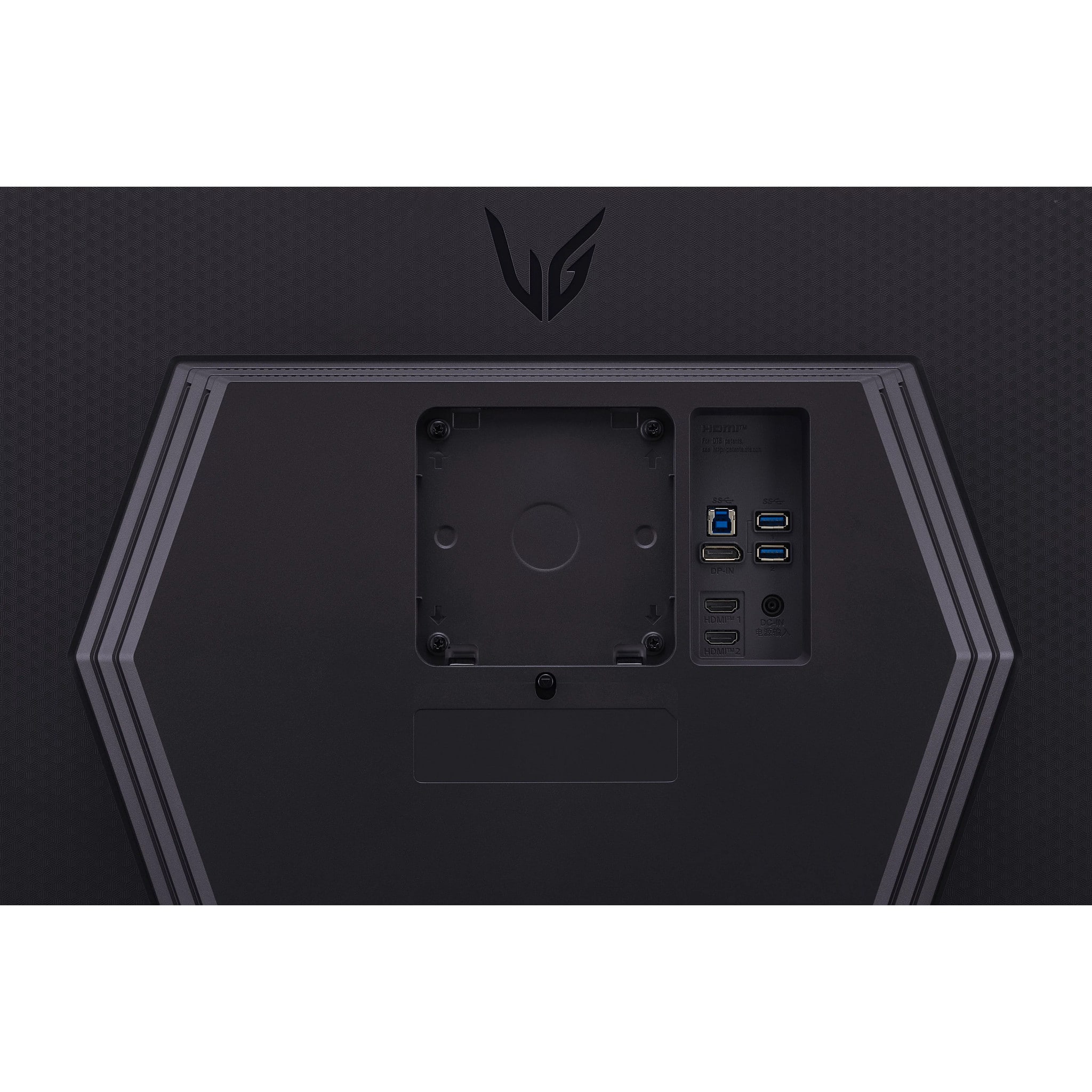 Alt View 8. LG - UltraGear 27" QHD 240Hz 1ms NVIDIA G-SYNC and AMD FreeSync Premium with DisplayHDR 400 (HDMI, DisplayPort, USB) - Black.