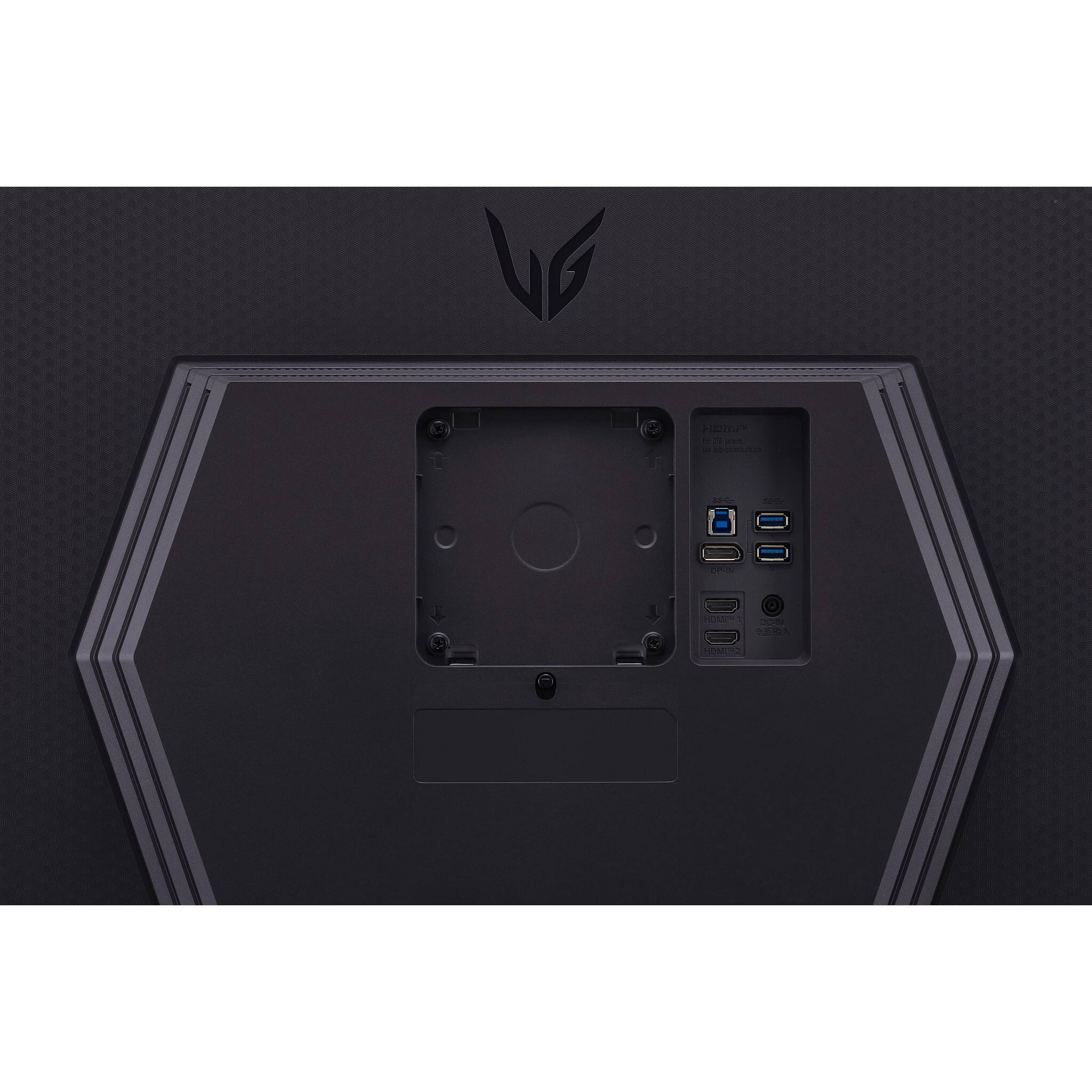 Alt View 8. LG - UltraGear 27" QHD 240Hz 1ms NVIDIA G-SYNC and AMD FreeSync Premium with DisplayHDR 400 (HDMI, DisplayPort, USB) - Black.