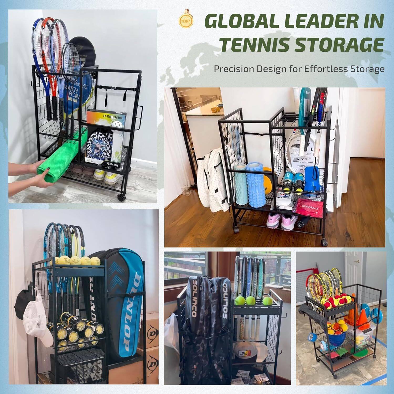 GLOBAL LEADER IN TENNIS STORAGE  
Precision Design for Effortless Storage  

TOP GLOBAL LEADER IN TENNIS STORAGE  
Precision Design for Effortless Storage  

UNIT - nito  
DUNLOP  
SOLINCO  
SOLINCO