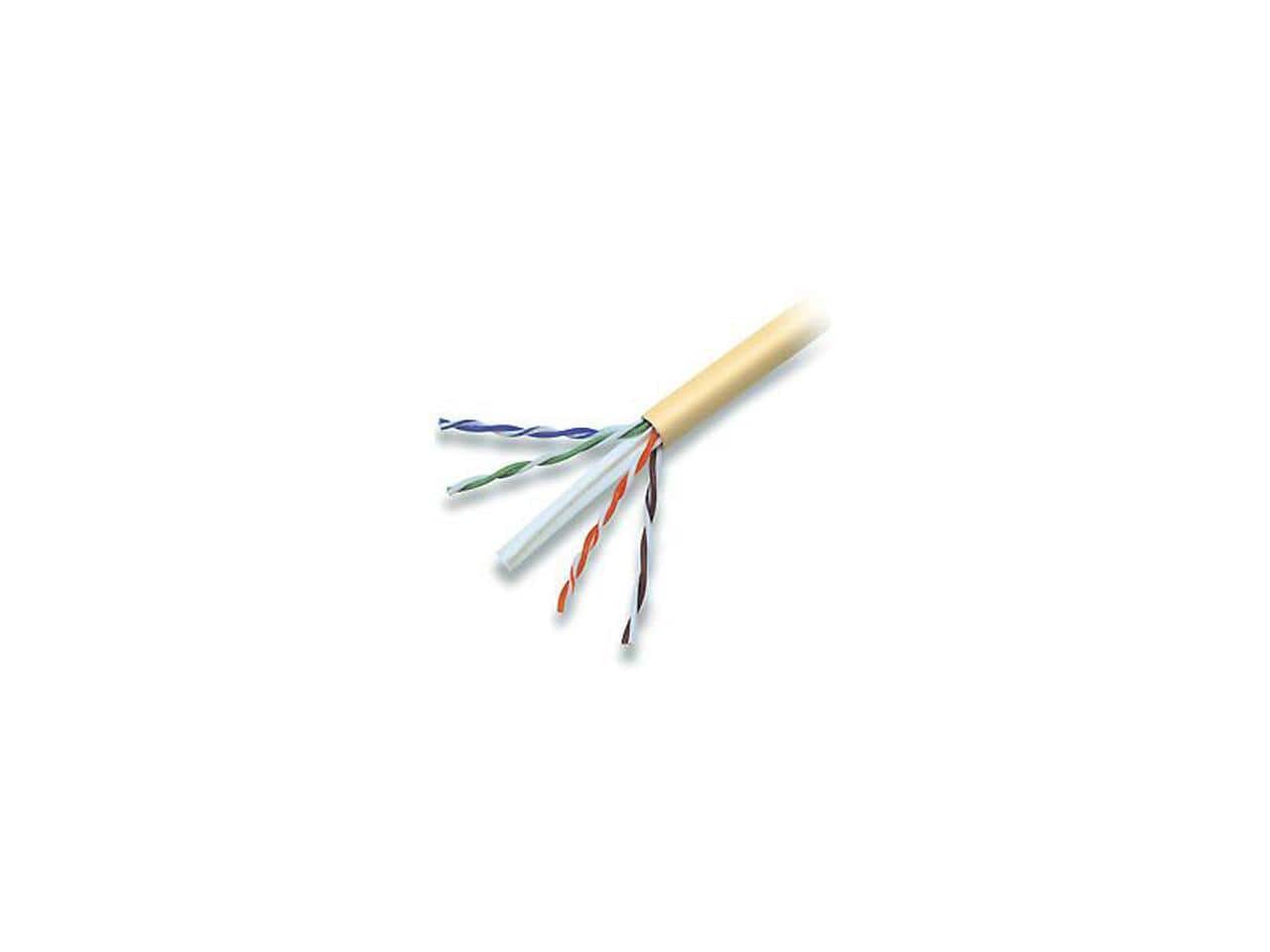 Belkin - A7L704-500-YLW 500 ft. Cat 6 Yellow SOLID PVC BULK CABLE