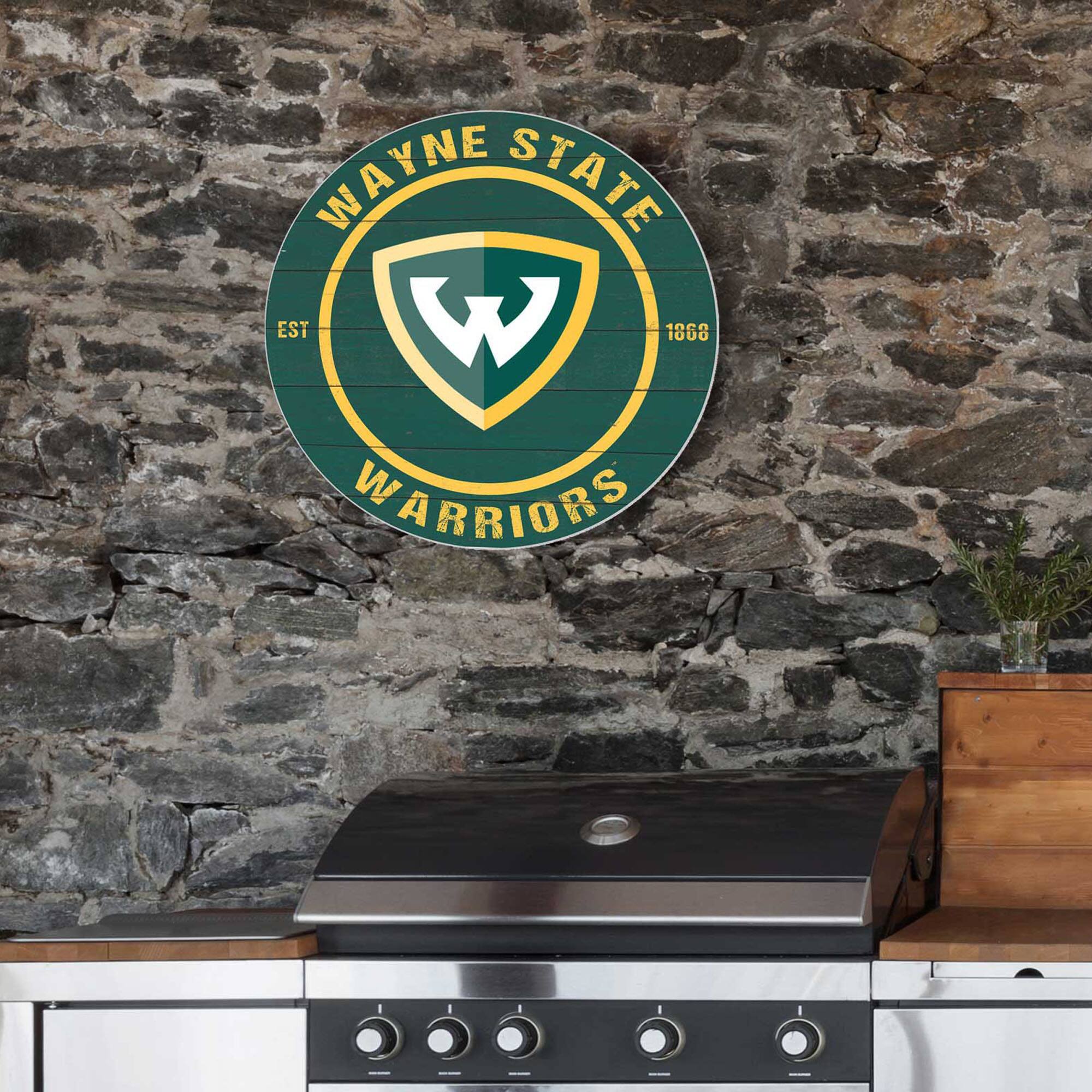 WAYNE STATE  
EST 1868  
WARRIORS