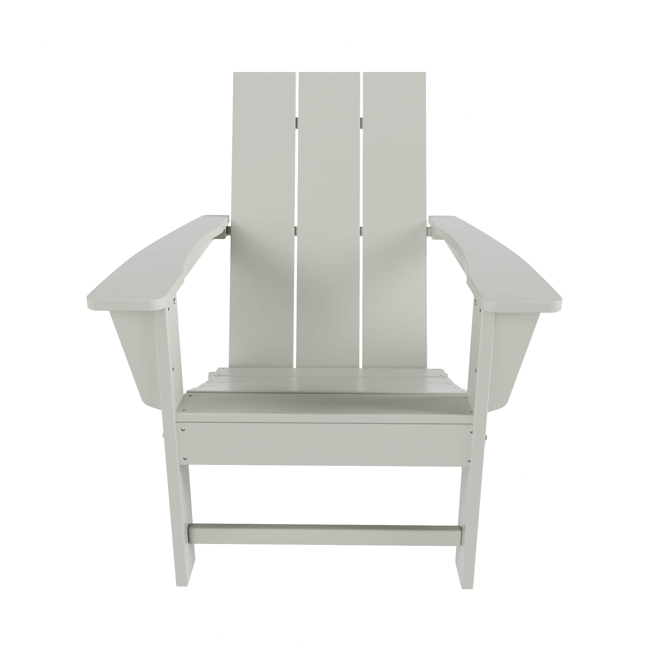 WestinTrends - Ashore Outdoor HDPE Modern Folding Adirondack Chair - Sand price history on PriceWatchPro