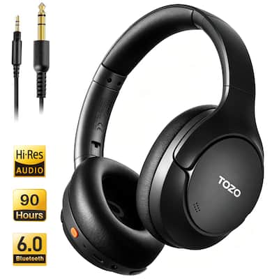 TOZO HT3 Wire/Wireless AI Noise Cancel Over Ear Bluetooth 6.0 TOZO HT3 Wire/Wireless AI Noise Cancel Over Ear Bluetooth 6.0