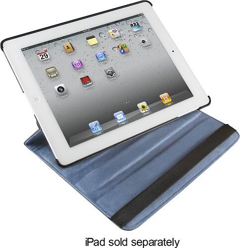 Best Buy: Targus Versavu Case For Apple® IPad® 2 Black/Blue THZ045US