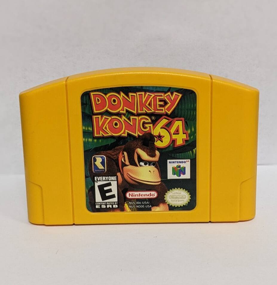Refurbished Excellent - Donkey Kong 64 - Nintendo N64 Game - Super Nintendo Entertainment System (SNES)