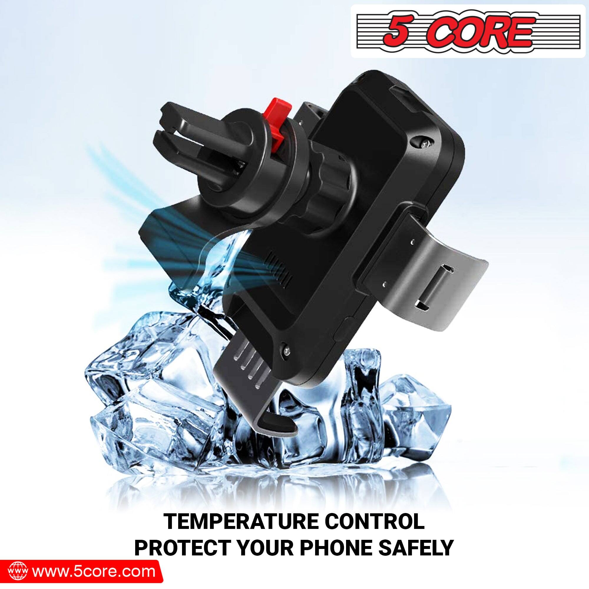 5 CORE

TEMPERATURE CONTROL  
PROTECT YOUR PHONE SAFELY

www.5core.com