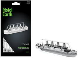 Model Kit Titanic Ship (Moderate Difficulty) Steel Model Kit by Metal Earth