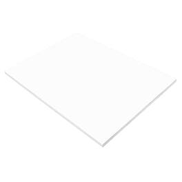 Prang - Construction Paper, 18" x 24", Bright 50 Sheets/Pack - Bright White