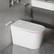 Front. Vipbear - Smart Toilet with Bidet Built-in,One Piece Toilet with Foam Shield,Auto Open/Close Lid,Heated Seat - White.