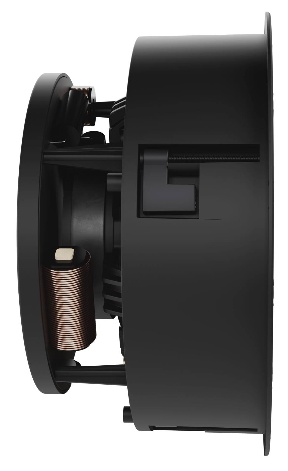 Alt View 14. Sonance - VX82R SINGLE SPEAKER - Visual Experience Series 8" 2-Way In Ceiling Speaker (Each) - Paintable White.