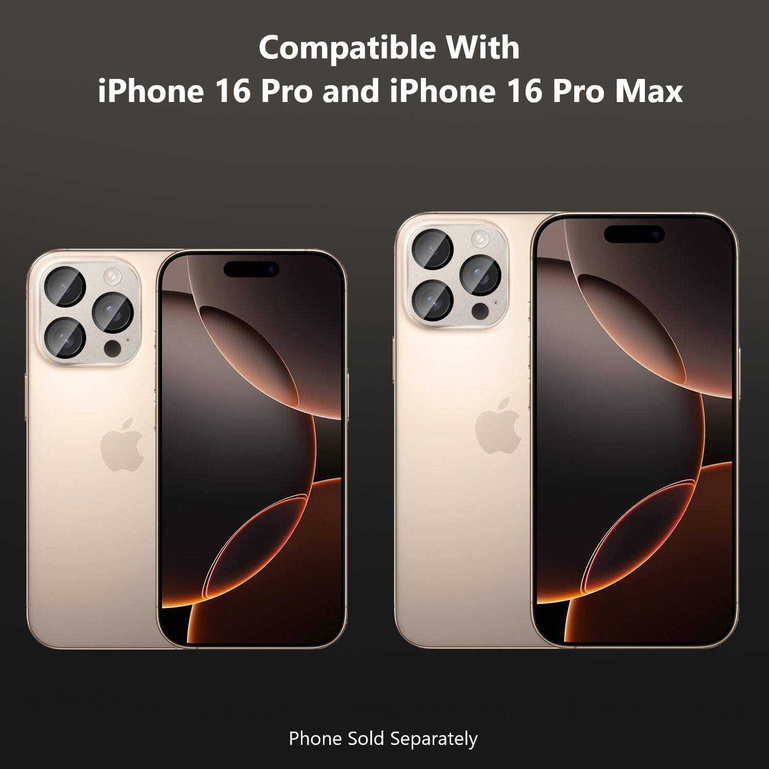 Compatible with iPhone 16 Pro and iPhone 16 Pro Max. Phone sold separately.
