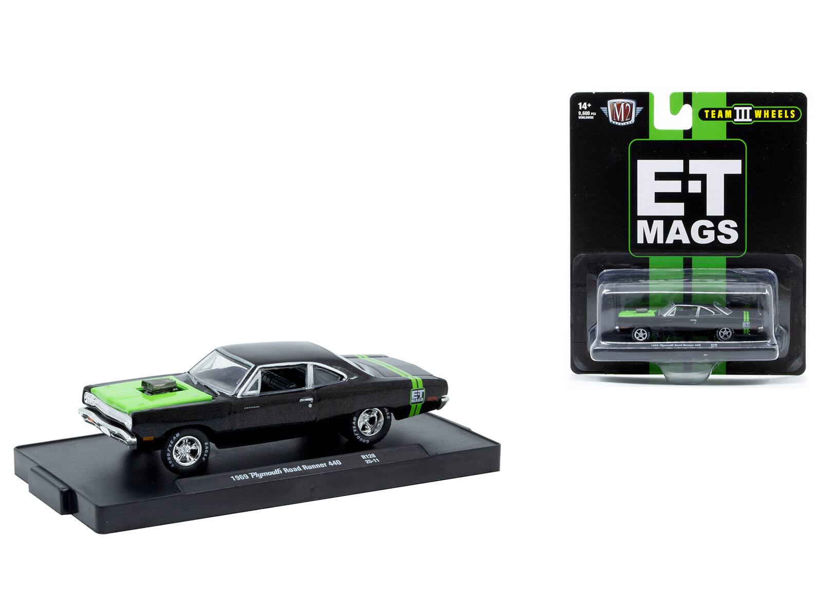 14+ - I - M2 TEAM III WHEELS ET MAGS - ET Mags COBETRAR LANEC MUARETE 440 2-11 Road Runner 1969 Plymouth
