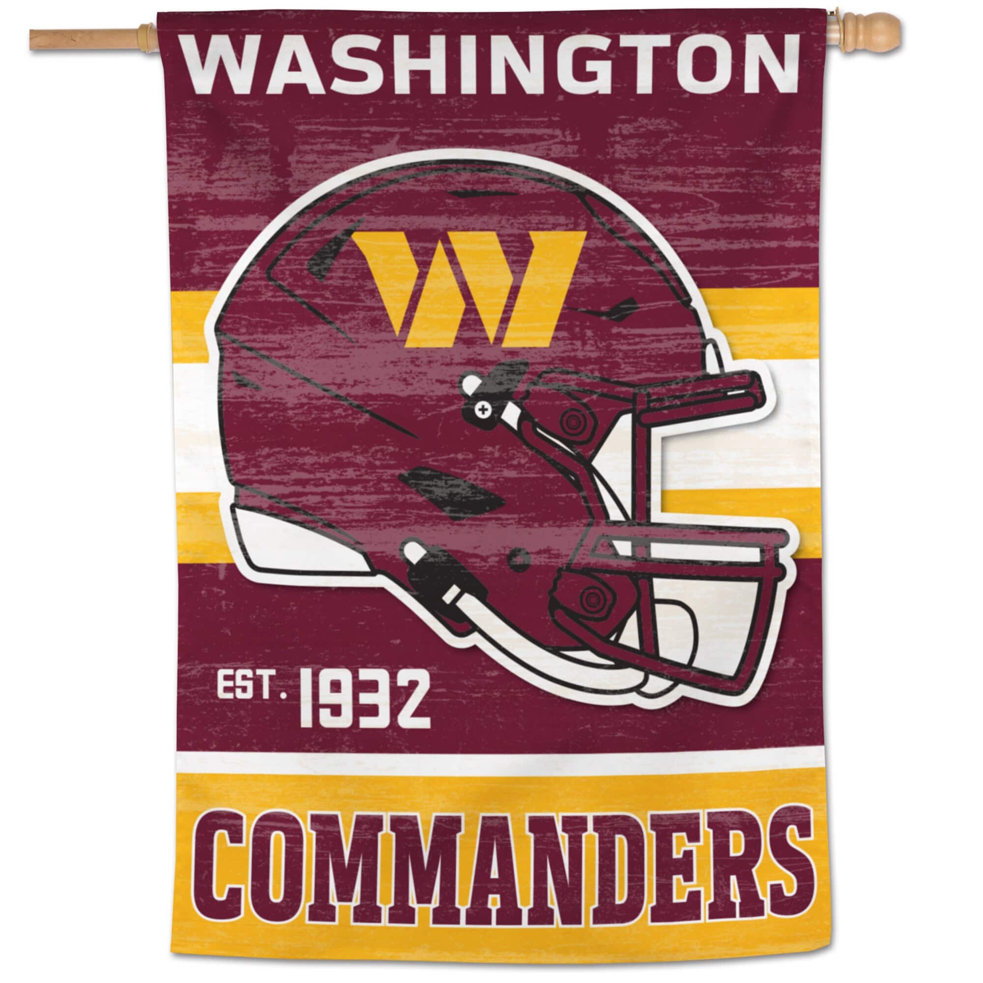 "WinCraft - Washington Commanders 28"" x 40"" Retro Single-Sided Vertical Banner - Multicolor" price history on PriceWatchPro