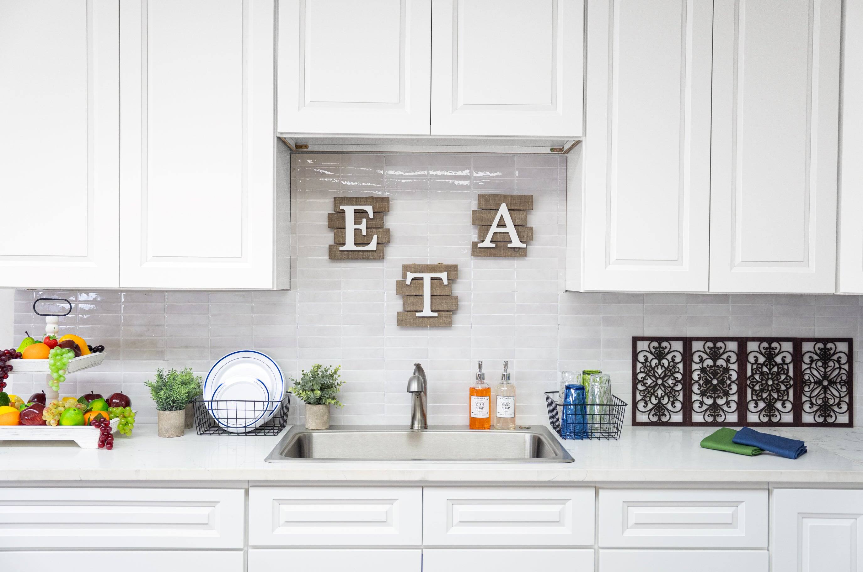 Alt View 2. Boyel Living - 30 Inch Glacier White Kitchen Base Cabinet with Full Overlay Doors - Glacier White.