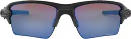 Oakley - Mens OO9188 Flak 2.0 XL Rectangular Sunglasses, 59 mm - Matte Black/Prizm Deep Water Polarized
