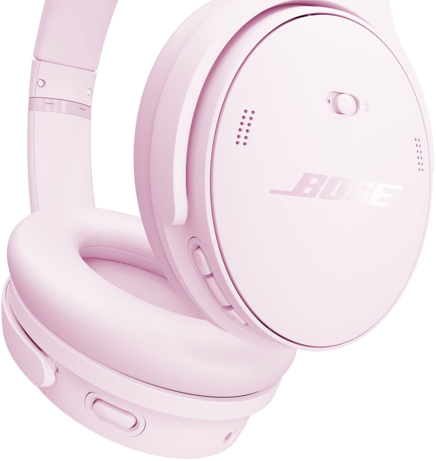 Alt View 2. Bose - QuietComfort Wireless Noise Cancelling Over-the-Ear Bluetooth Headphones - Petal Pink.