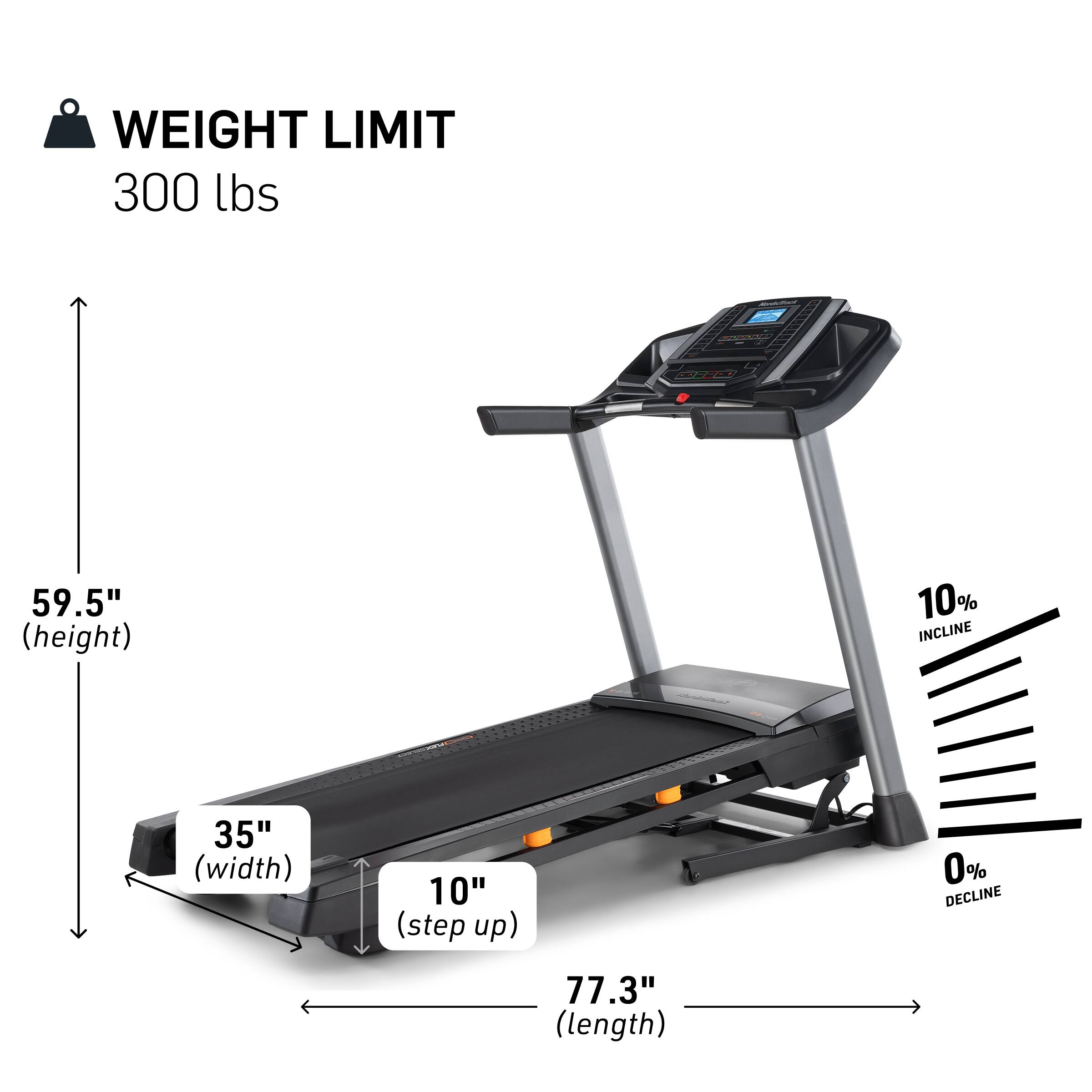 Customer Reviews: NordicTrack T 6.5 S; Treadmill for Running and ...