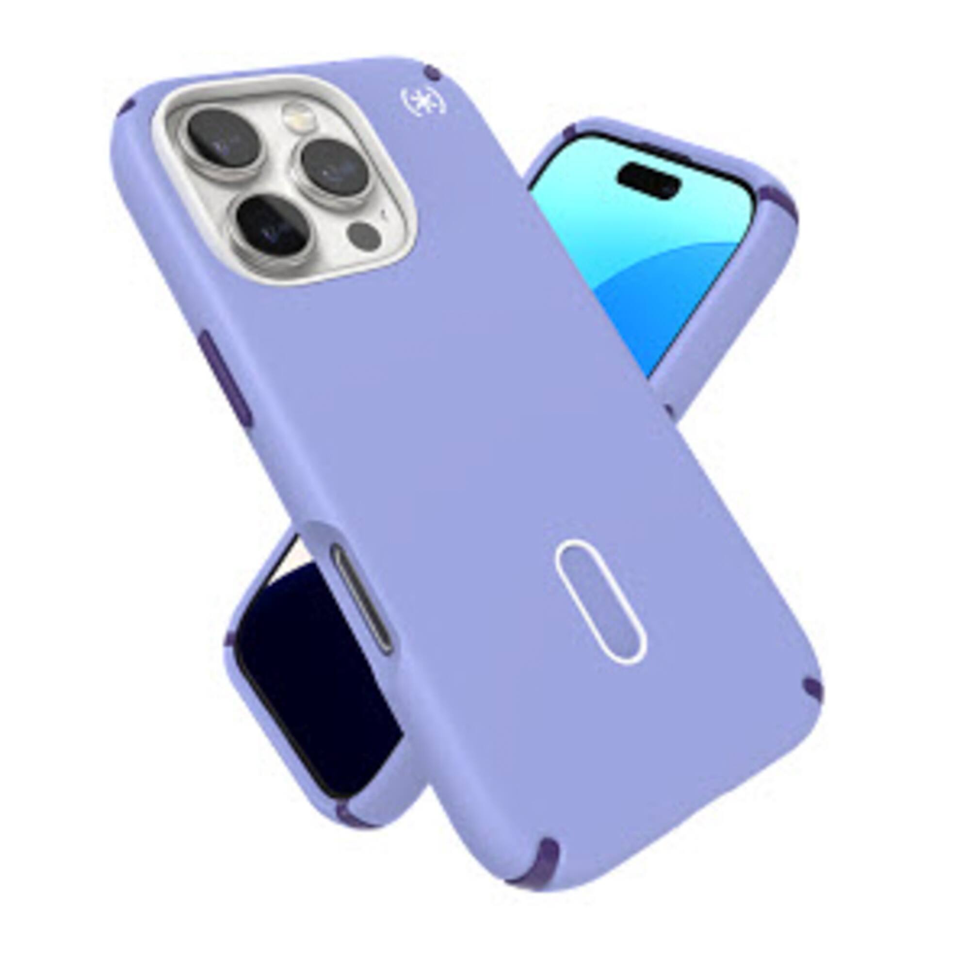 Alt View 17. Speck - Presidio2 Pro ClickLock Case with MagSafe for Apple iPhone 16 Pro - Future Lavendar.
