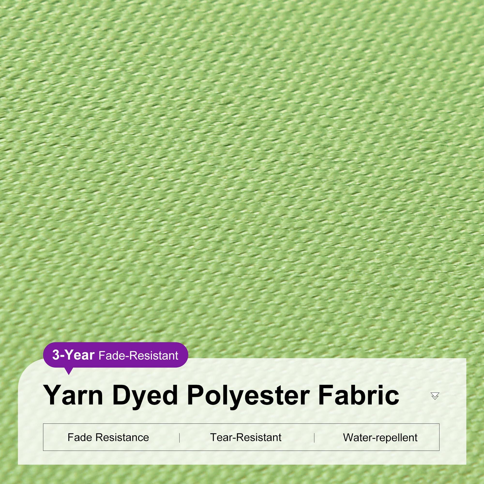 3-Year Fade-Resistant Yarn Dyed Polyester Fabric

- Fade Resistance
- Tear-Resistant
- Water-repellent