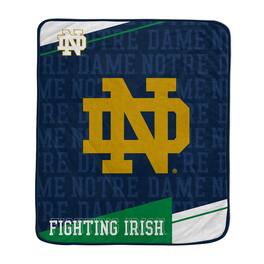 Pegasus - Notre Dame Fighting Irish 50" x 60" Diagonal Ghost Ultra Soft Blanket - Multicolor