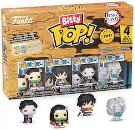 Funko - Bitty POP!: Demon Slayer - Nezuko 4-pack - COLLECTIBLES - Multicolor