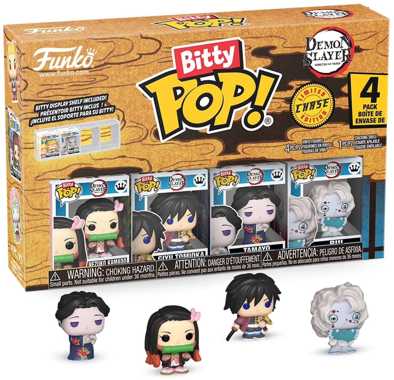 Funko Bitty POP!: Demon Slayer - Nezuko 4-pack - COLLECTIBLES