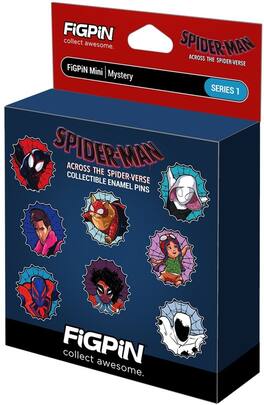 PopMarket - FiGPiN - Mystery Mini Pin - Spider-Man Across the Spider-Verse - Series 1 - 1 Pin - Collectibles - Multicolor