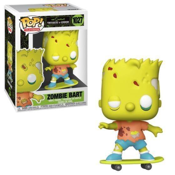 Funko POP! ANIMATION: Simpsons Zombie Bart Collectibles Multicolor ...