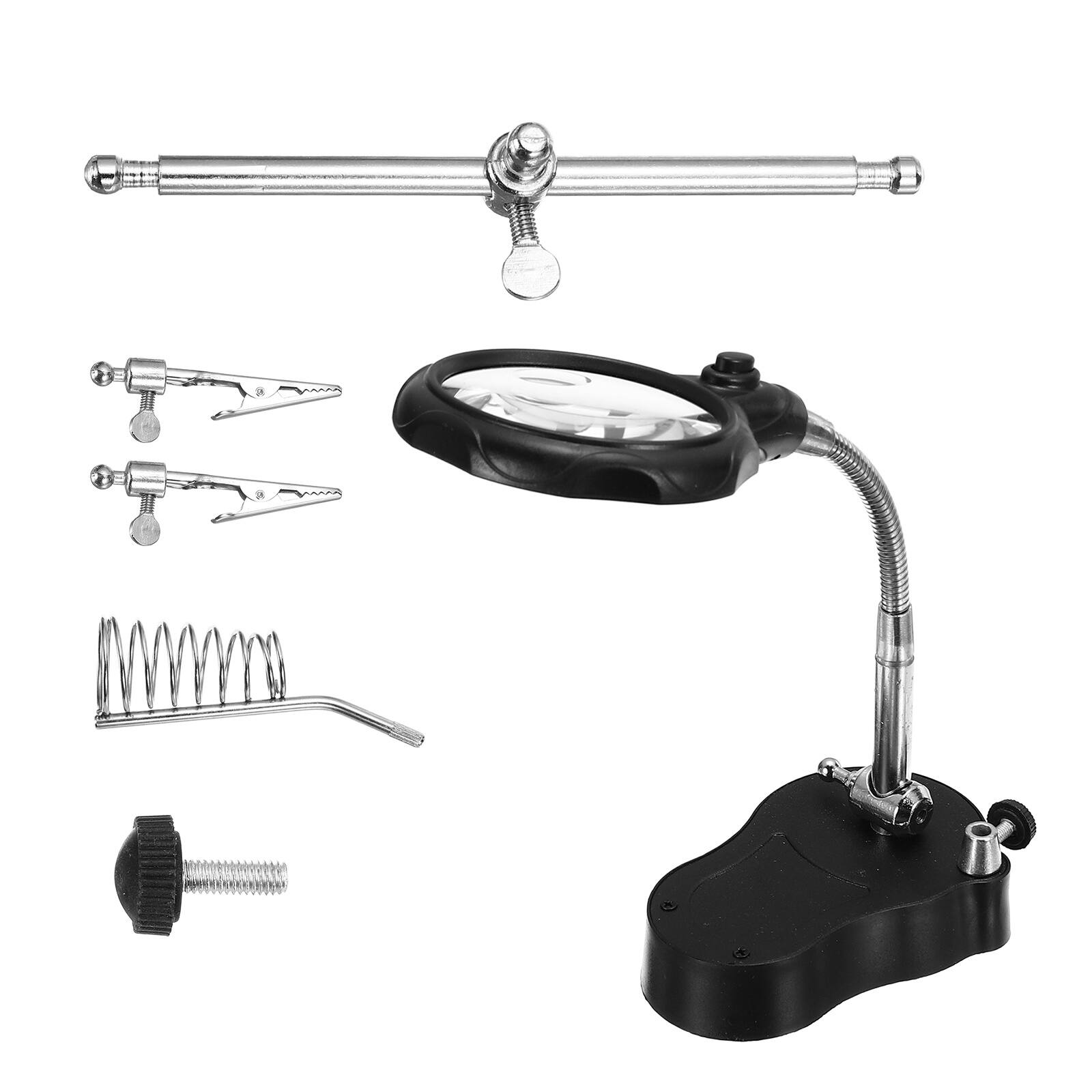 Alt View 3. Unique Bargains - PCB Circuit Board Holder, 3"x7"x5.5" Multifunctional PCB Fixing Holder Repair Fixture Clamping Tool.