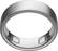 Front. Oura - Oura Ring 5 - Smart Ring - Size Before You Buy with OR5 Sizing Kit - Size 13 - Brushed Silver.
