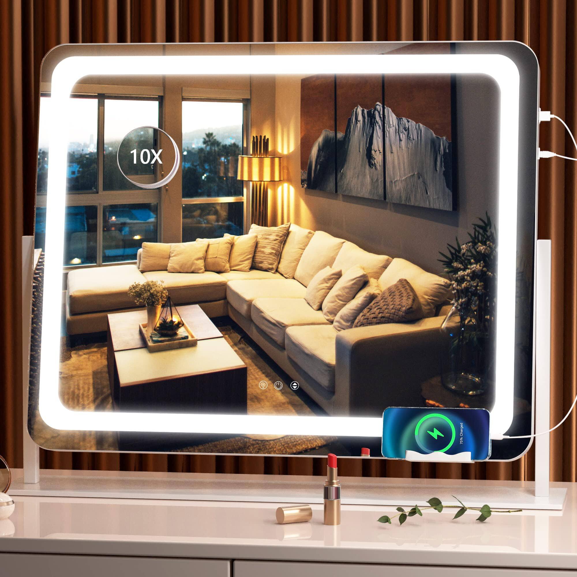 Round White-24.2"L x 18.9"W