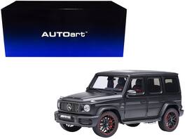 2019 Mercedes-Benz AMG G63 Matt Black 1/18 Model Car by Autoart - Matte Black