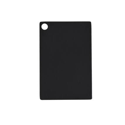 Front. Elegant Kitchen and Bath - Metal Finish sample in black - Black.